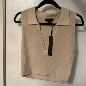 House of Harlow Knit Sweater Vest